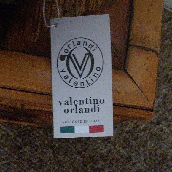 Valentino Black and Gold Studded Crossbody Bag - Picture 2 of 12